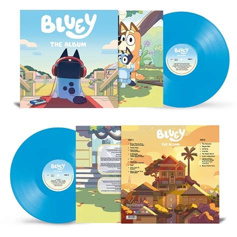 Bluey The Album (1LP Blue Vinyl) | Demon Music Group