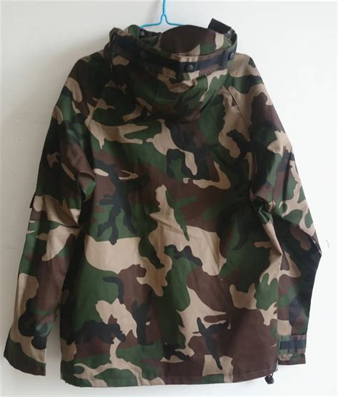 Mens Camouflage Camo Windbreaker Jacket