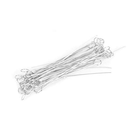 Buy 50pcs Reusable Inoculating Loop,Nichrome Needle Tips Inoculation Loop for Bacterial Tissue ...