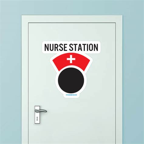 Nurse Station Removable Wall Graphic | Sticker Genius