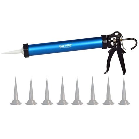 AWF PRO 20 oz. Pro Sausage and Bulk Caulk Gun Aluminum Barrel 12:1 ...