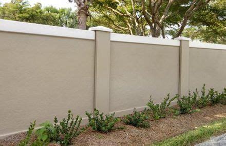 Precast Concrete Walls, Custom Fence Systems | Permacast | Fence wall ...