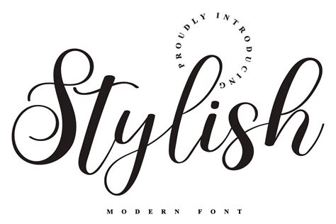 Stylish Font by ABBAsalam · Creative Fabrica