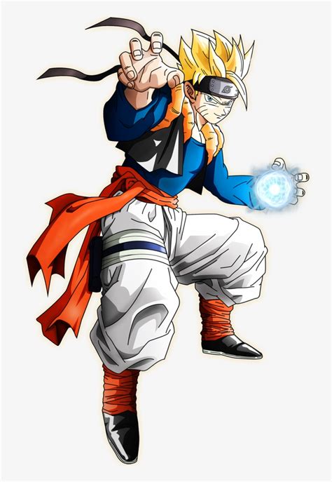 Naroku Original Character Plesae Dont Steal - Fusion De Naruto Et Goku Transparent PNG ...