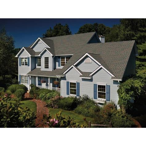 GAF Timberline HDZ 33.33-Sq Ft Williamsburg Slate Laminated Architectural Roof Shingles in the ...