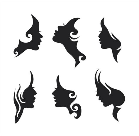 Woman Face Silhouette, Tattoo Arm Frau, Custom Wine Glasses, Silhouette Stencil, Silhouette ...