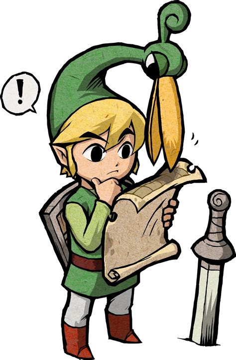 Link Artwork 8 - Legend Of Zelda The Minish Clipart - Full Size Clipart (#912930) - PinClipart