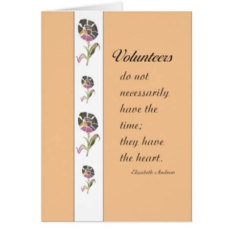 Volunteer Appreciation Card | Zazzle