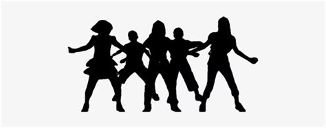 Dance Team Silhouette Clip Art