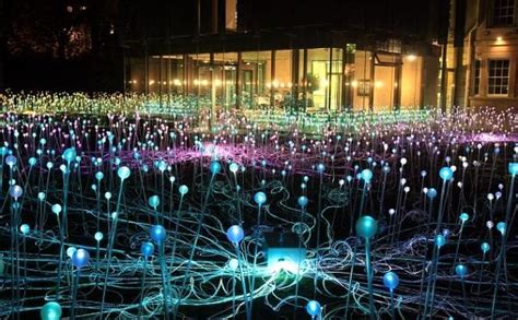 Modern Light Installation by Bruce Munro - the light as an art object – Ofdesign