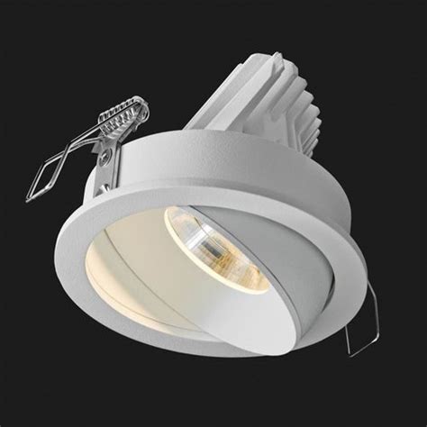 Recessed ceiling spotlight - TITAN SINGLE MIX - Doxis Lighting Factory N.V. - LED / square / round