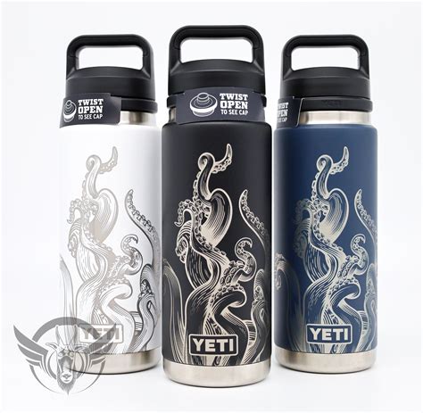 Engraved Tumblers, Engraved Yeti, Kraken, Vaso Yeti, Yeti Brand, Gym Bottle, Custom Yeti, Laser ...