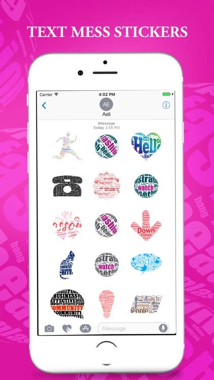 Text Message Stickers by Jyoti Yadav