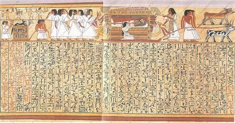 Ancient Egyptian Book Of The Dead Ani - Plate 5 - TurboSquid 877745