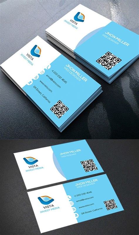 Vista Business Cards Templates