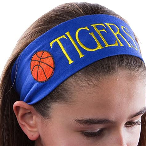 Personalized Embroidered Basketball Headband - StretchHeadbands.com