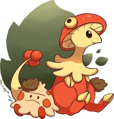 Shiny Shroomish Evo by Chirpy-chi on DeviantArt