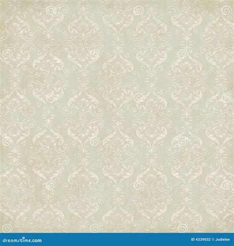 Vintage Damask Wallpaper stock photo. Image of flourish - 4339032