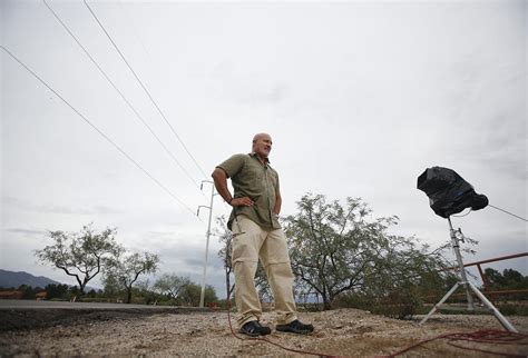 Photos: Weather Channel's Jim Cantore tracks storm from Tucson