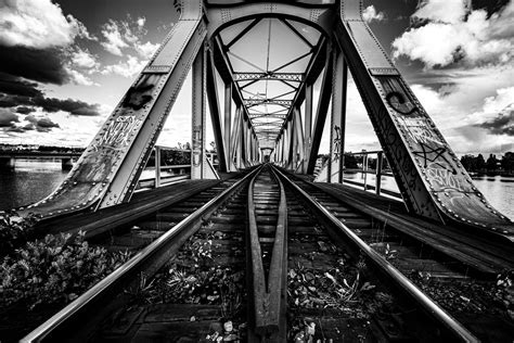 Train Tracks in Black and White - Black & white photo contest ...