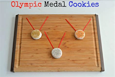 Olympic Medal Cookies - Hezzi-D's Books and Cooks