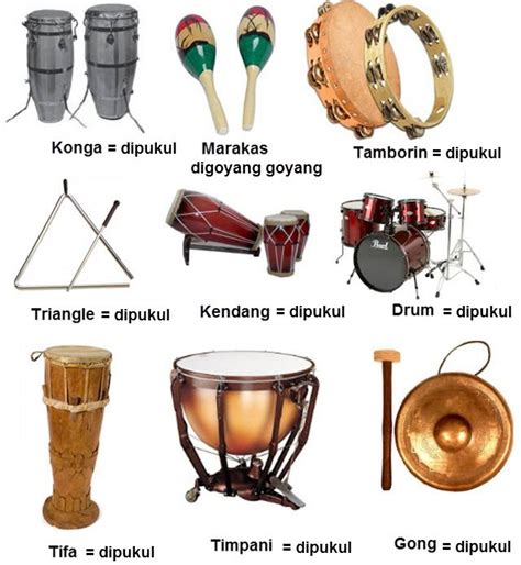 15 Contoh Alat Musik Ritmis Tradisional, Modern Dan Cara Memainkannya