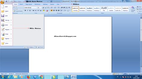 Microsoft office word 2007 template - aniposa