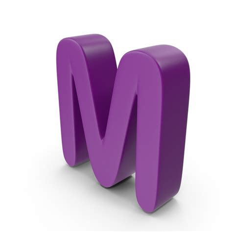 Purple Letter M PNG Images & PSDs for Download | PixelSquid - S111364576