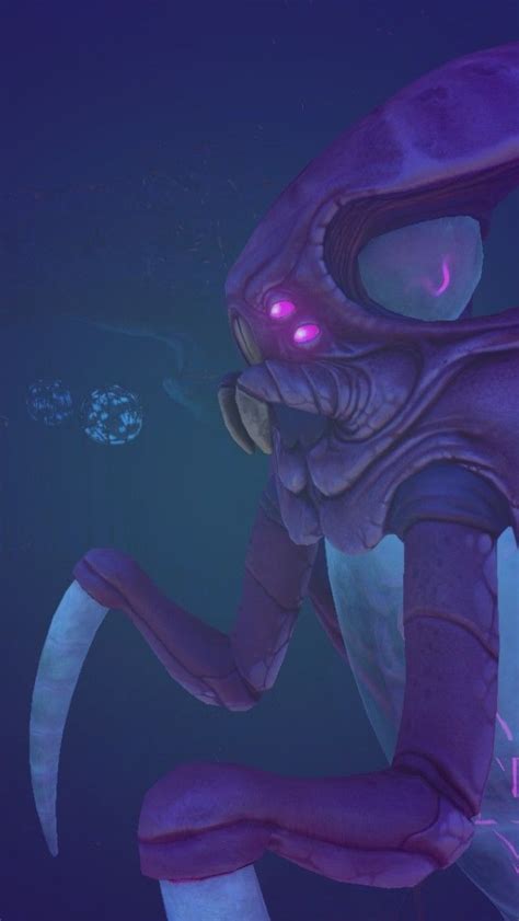 Subnautica Warper | Subnautica concept art, Monster concept art ...