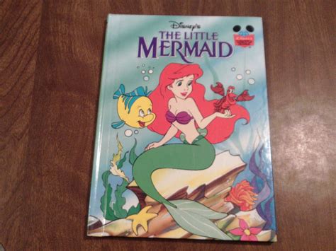 Disney's The Little Mermaid book (1993) (WC1)