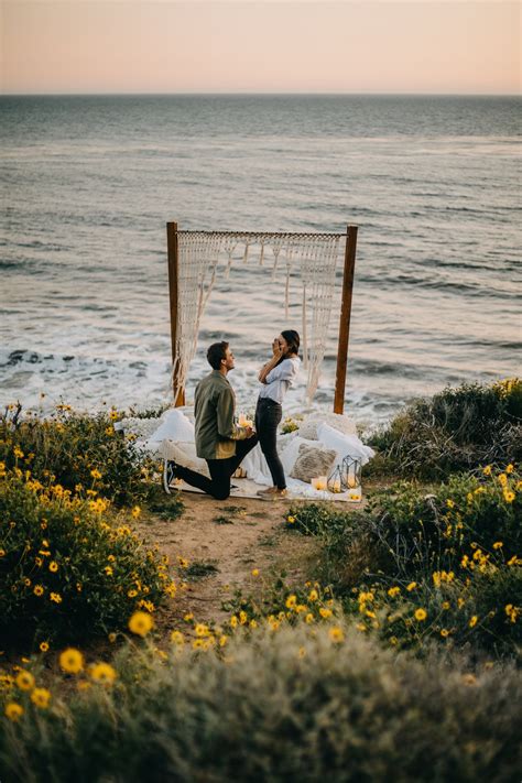 Malibu Beach Proposal | Proposal pictures, Beach proposal, Outdoor proposal