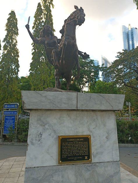 Gabriela Silang Monument in Ayala Triangle. | PeakD