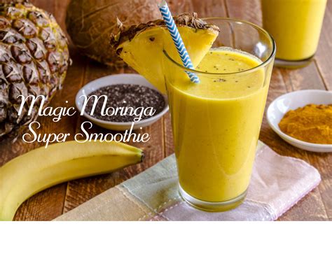 Magic Moringa Super Smoothie - Sophie Uliano