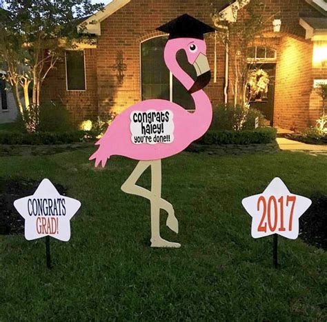 Graduation Lawn Sign – Orange County Storks