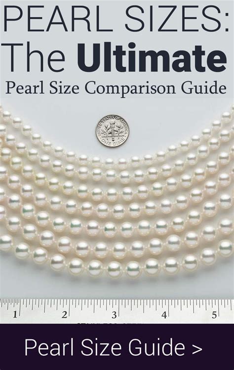 Download our "Ultimate Pearl Size Chart". Handy printable PDF. Pearl Studs, Pearl Jewelry ...