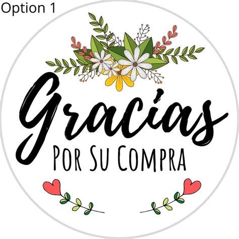 Gracias Por Su Compra Stickers Different Variations Available - Etsy España | Borders for paper ...