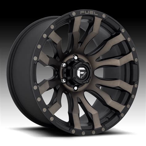 Fuel blitz 20x9 5x150 20et 110.10mm matte black double dark tint wheel - Walmart.com - Walmart.com