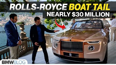 The New Rolls-Royce Boat Tail - Design Review - YouTube