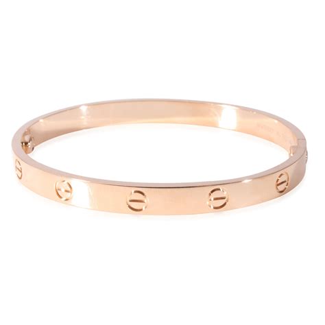 Cartier Love Bracelet in 18k Rose Gold | myGemma | Item #125472