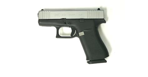 Glock 43x G43x (rare Silver Slide) - For Sale :: Guns.com