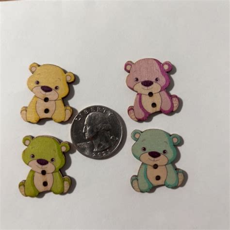 Free: Teddy Bear Buttons (B) - Sewing - Listia.com Auctions for Free Stuff