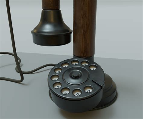 Candlestick Phone 1 – 3D Arches