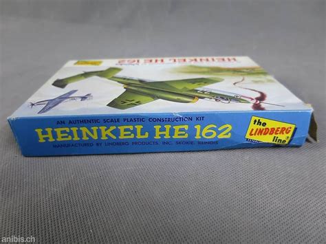 1965 Lindberg 1/72 Scale Heinkel HE 162 Model Kit | Kaufen auf Ricardo