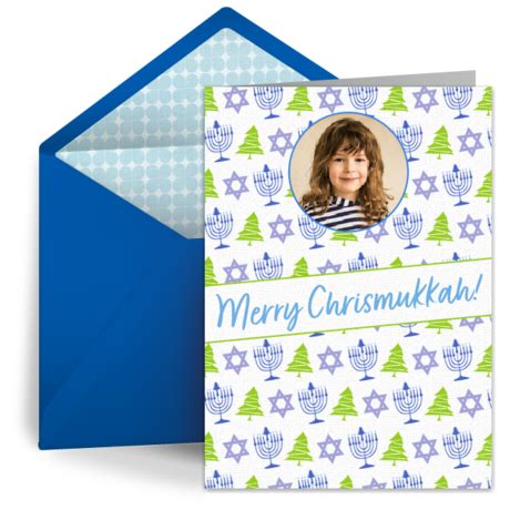 Chrismukkah Photo | Hanukkah Cards, Hanukkah Greetings, Free eCards | Punchbowl