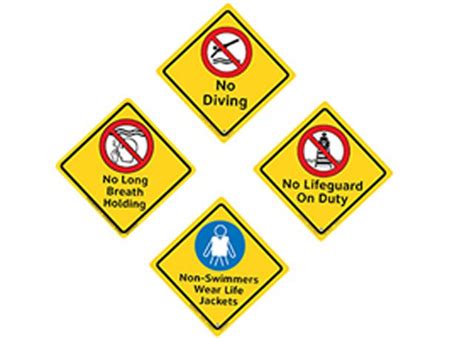 Water Safety Signs For Kids