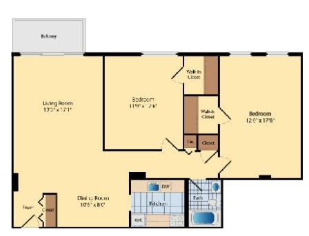 Floor Plans of Avondale Overlook in Hyattsville, MD