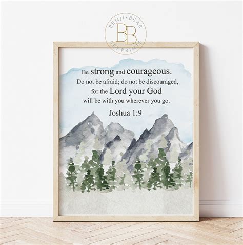 Scripture Wall Art Bible Verse Art Prints Christian Wall - Etsy