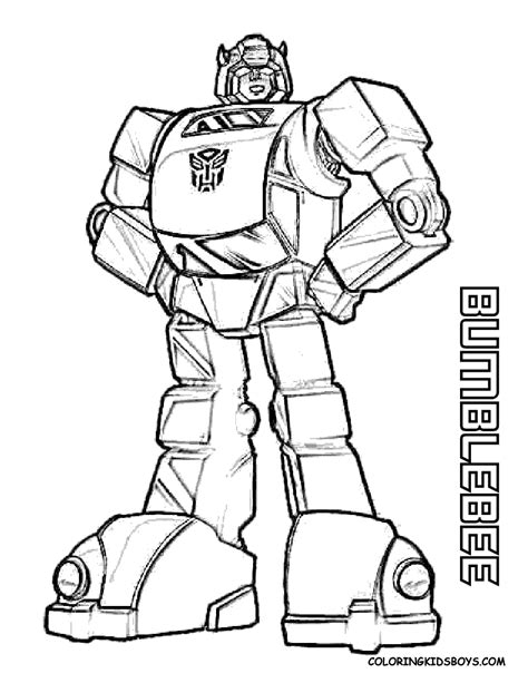 Bumblebee Transformers Coloring Pages >> Disney Coloring Pages