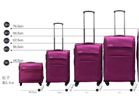 How to measure the size of the suitcase