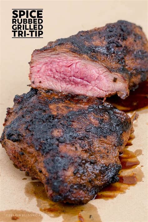 Best Ever Spice Rubbed Grilled Tri Tip Recipe + Tips